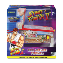 Load image into Gallery viewer, Street Fighter II Mini Arcade Pinball - Collectable
