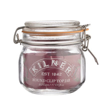 Load image into Gallery viewer, Kilner Clip Top Jar - Round, 500ml
