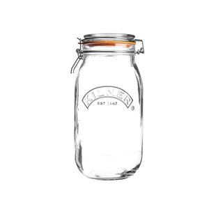 Kilner Clip Top Jar - Round, 2 Litre