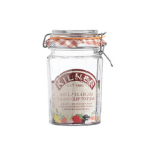 Load image into Gallery viewer, Kilner Clip Top Jar - Facetted, 950ml
