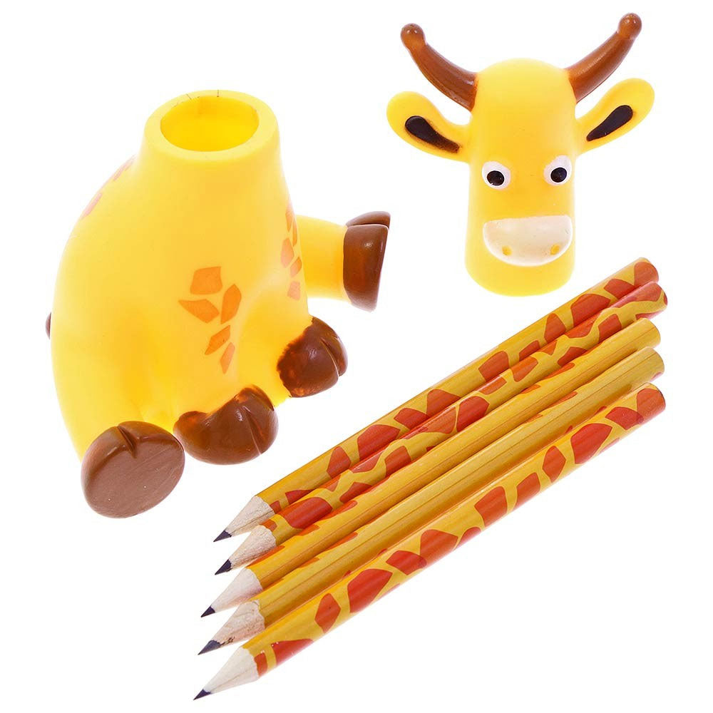 Jungle Pal Giraffe Pencil Holder
