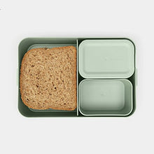 Load image into Gallery viewer, Brabantia Make &amp; Take Lunch Box Bento - Large - Jade Green
