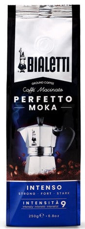 Bialetti Ground Coffee 250g Bag Perfetto Moka INTENSO (Strong)