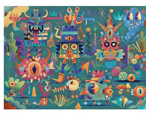 Djeco 50 pcs Puzzle - Monster Party