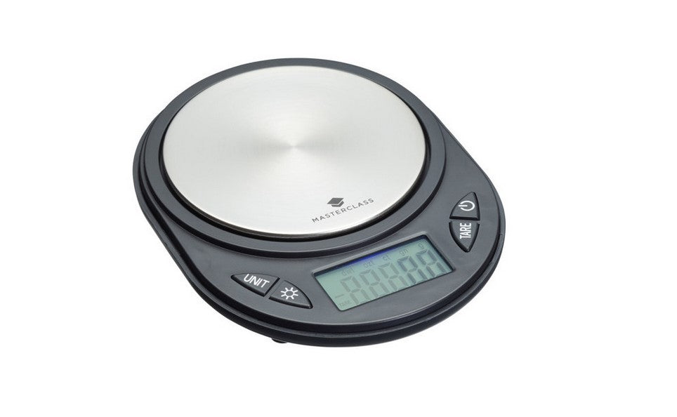 MasterClass Smart Space Electric Stainless Steel Kitchen Scales