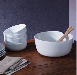 LSA Dine Bowl and Oak Servers - 24cm