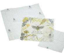 Load image into Gallery viewer, Natural Elements Beeswax Wraps - Pack of 3
