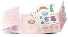 Load image into Gallery viewer, Djeco Tinyly Miss Lilypink Removable Stickers Set
