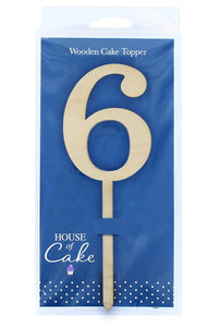 House of Cake Wooden Pic - Number 6