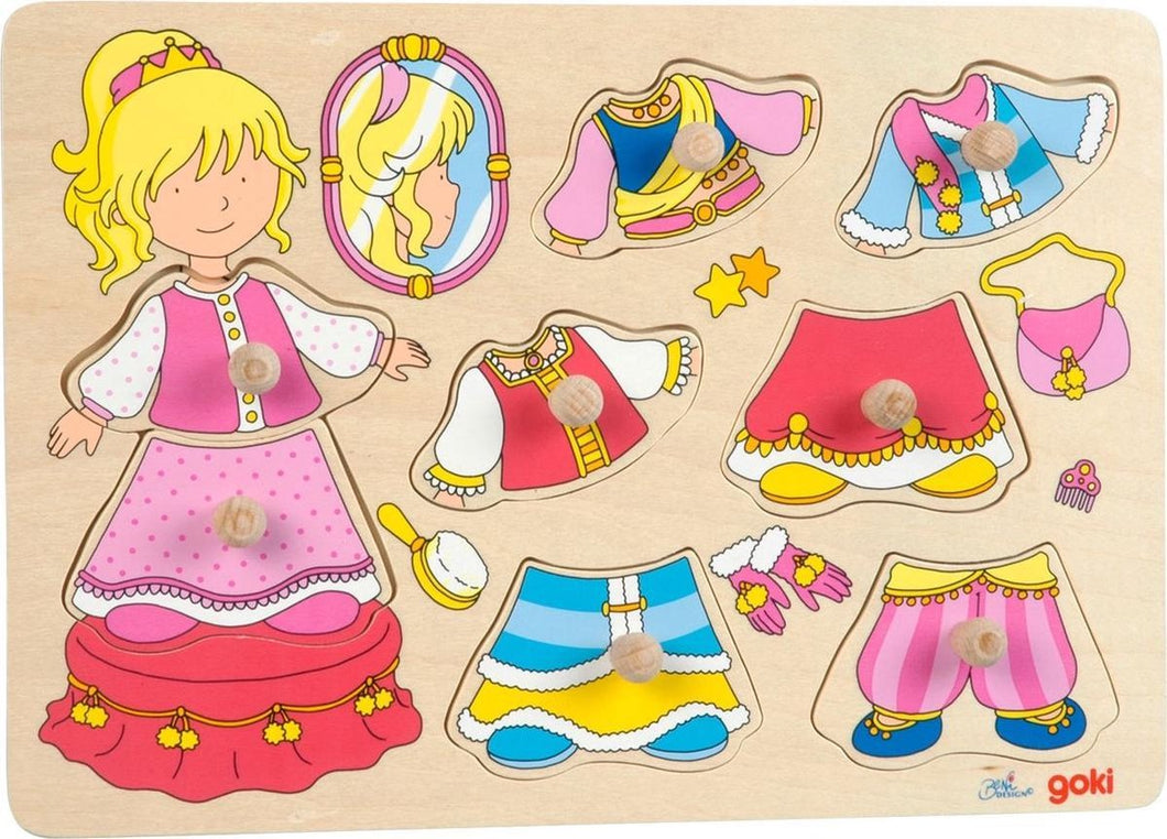 Goki Dress Up Princess Puzzle