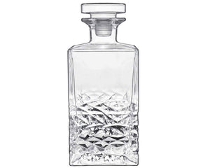 Mixology Textures Glass Decanter