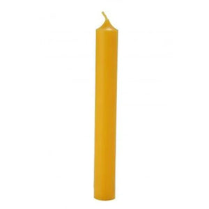 Rustic Candle - Yellow