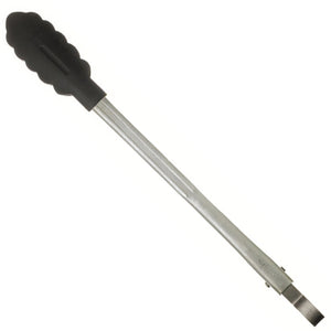 Cuispro Silicone Locking Tongs Black - 24cm
