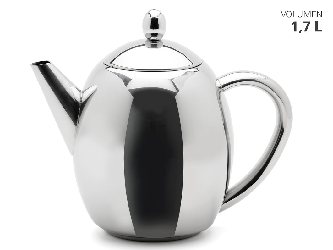 Weis Teapot With Filter Stainless Steel 1.7L