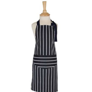 Dexam Children's Apron - Navy Butchers Stripe