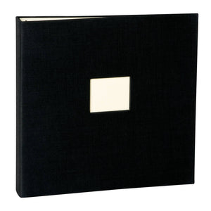 Photo Album and Guest Book - Black