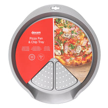 Load image into Gallery viewer, Dexam Non-Stick Pizza Pan &amp; Chip Tray
