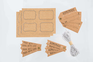 Kitchen Pantry 12Pc Tag And Label Set
