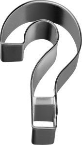 Birkmann Cookie Cutter Question Mark - 6 cm