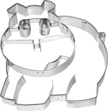 Load image into Gallery viewer, Birkmann Cookie Cutter Hippopotamus, 11cm Stainless Steel

