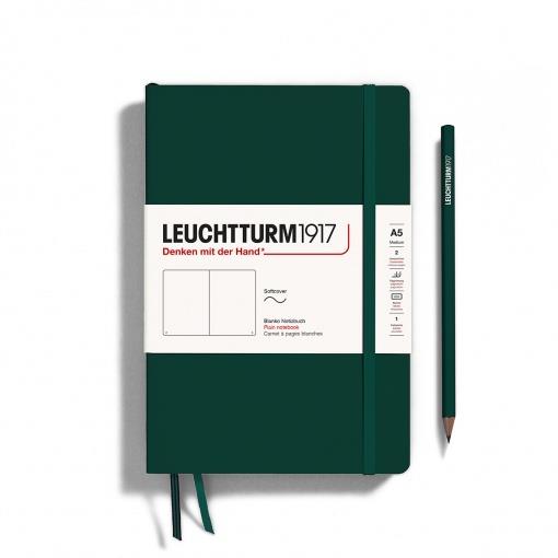 Leuchtturm Plain Notebook A5 - Forest Green