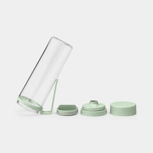 Load image into Gallery viewer, Brabantia Make &amp; Take Water Bottle with Strainer - Jade Green
