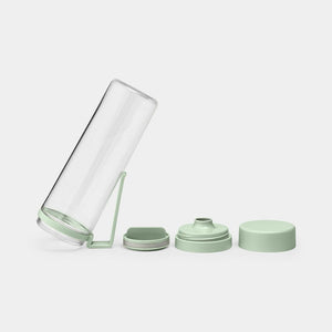 Brabantia Make & Take Water Bottle with Strainer - Jade Green