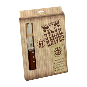 Eddingtons Jumbo Steak Knives - Set of 4