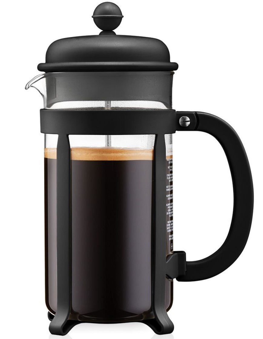 Bodum Java French Press 8 Cup - Black