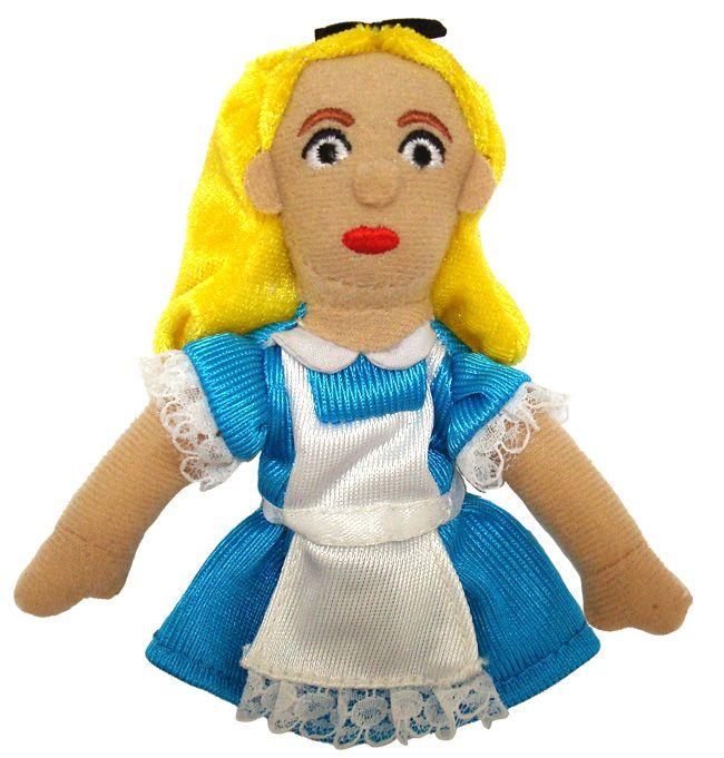 Alice Finger Puppet and Fridge Magnet