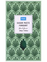 Load image into Gallery viewer, PME Sugar Paste - Dark Green  250g
