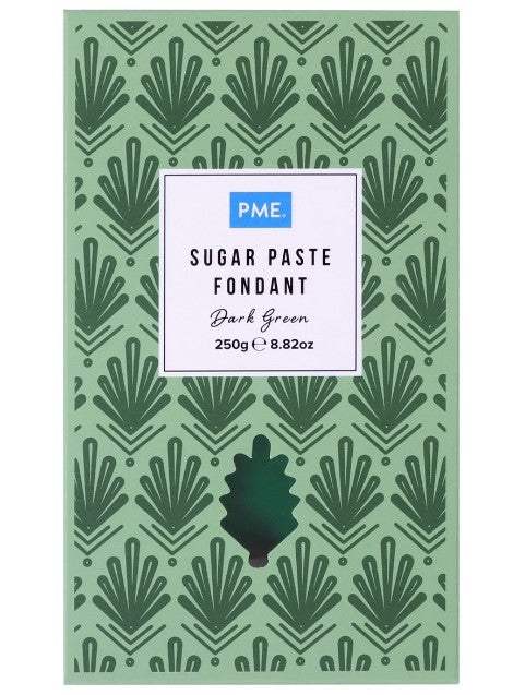 PME Sugar Paste - Dark Green  250g