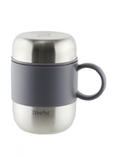 Load image into Gallery viewer, Grunwerg Drink Pod with Handle - Stainless Steel
