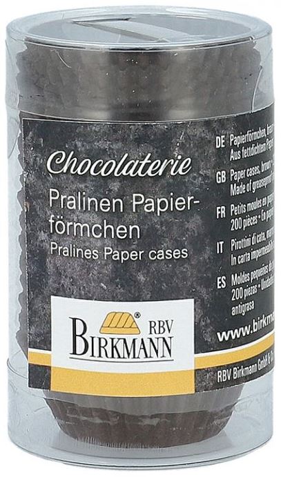 Birkmann Praline Paper Cases - Brown