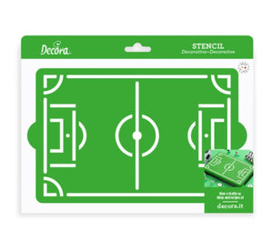 Decora Stencil - Football Field