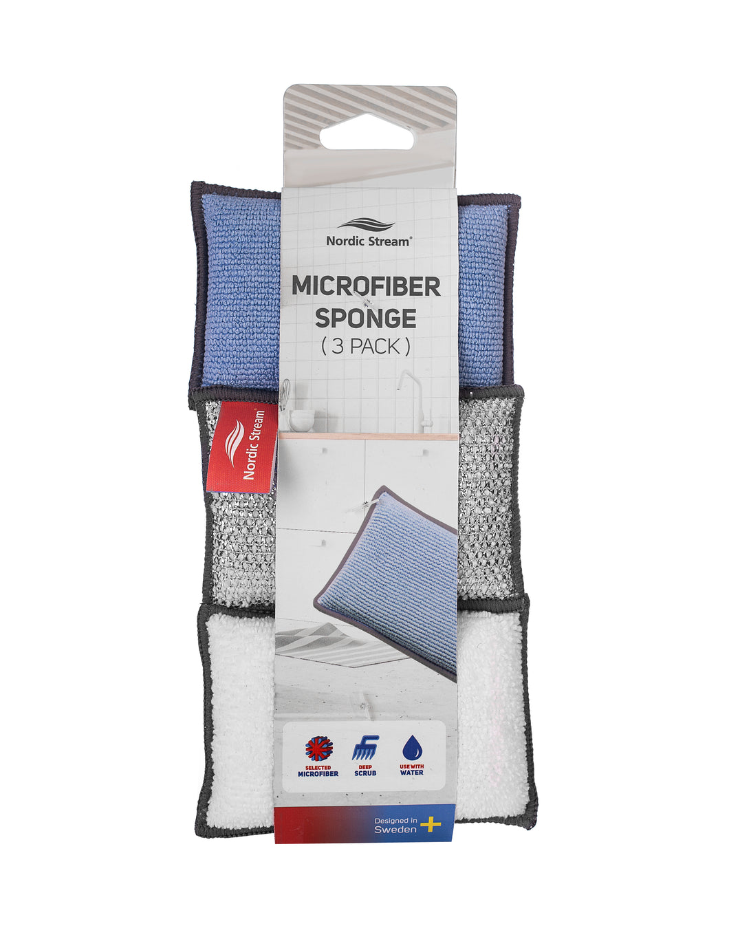 Nordic Stream Microfibre Sponge Kit