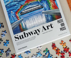 Puzzle - Subway Art, Rainbow