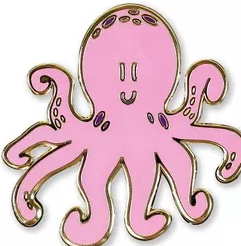 Enamel Pin - Octopus