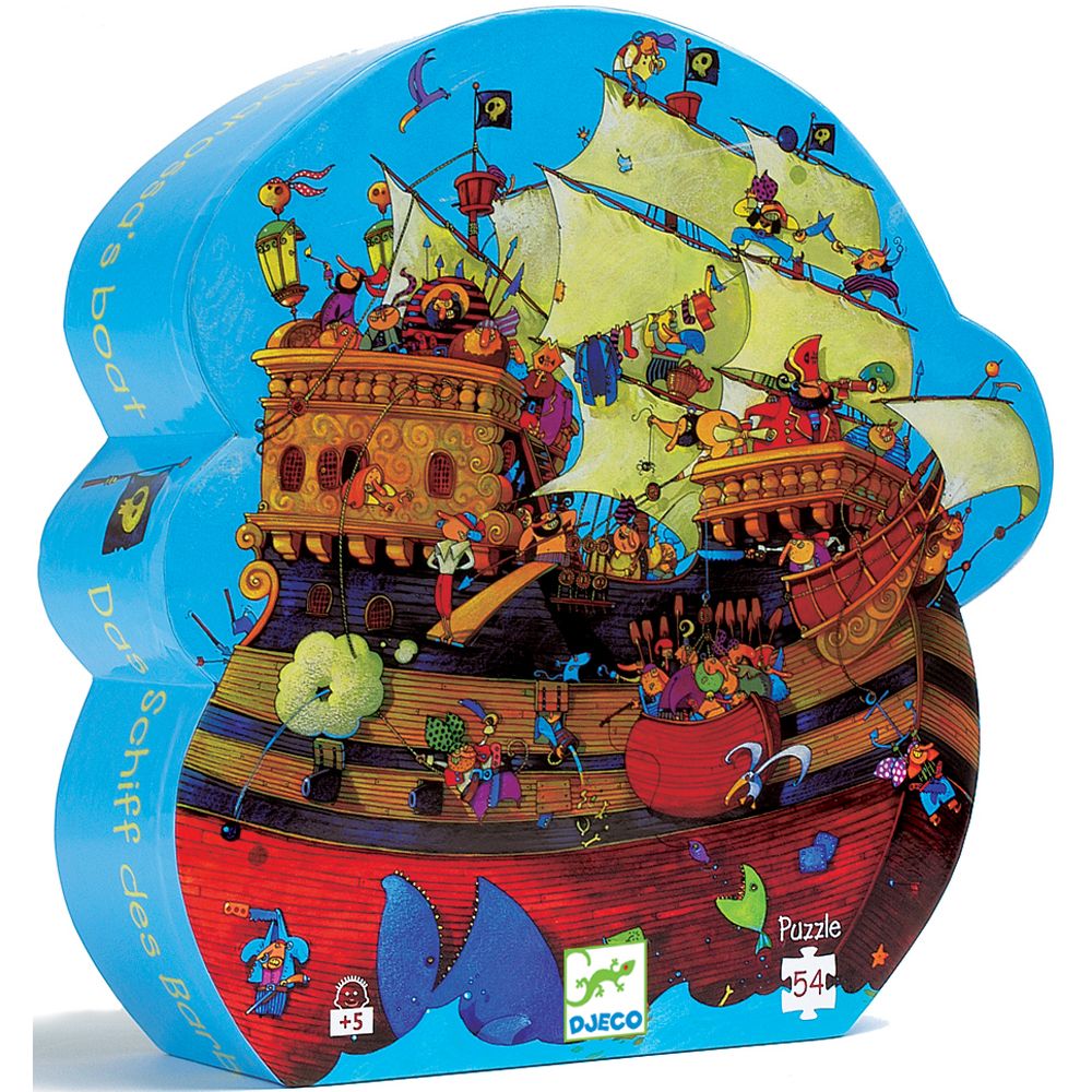 Silhouette Puzzle - Barbarossa's Boat