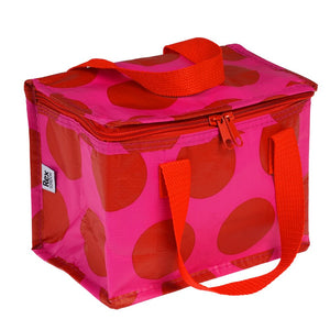 Rex Lunch Bag - Red On Pink Spotlight