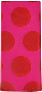 Rex Tissue Paper (10 Sheets) - Red On Pink Spotlight