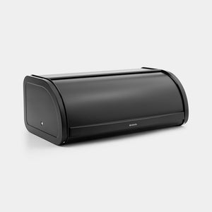 Brabantia Roll Top Bread Bin - Matt Black