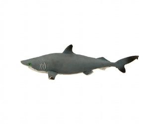 Stretchy Beanie - Blue Shark