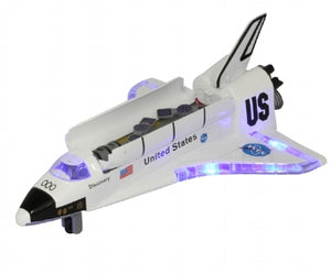 Large Space Shuttle with Lights