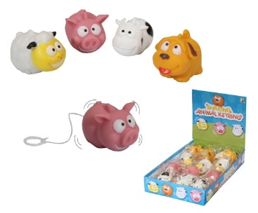 Shaking Animal Keyring (Each)