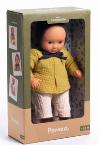 Djeco POMEA Doll - Baby Camomille