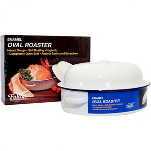 Falcon Oval Enamel Roaster - 36cm