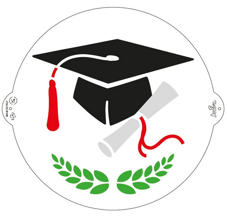 Decora Stencil - Graduation