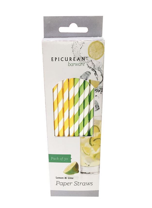 Eddingtons Lemon & Lime Paper Straws