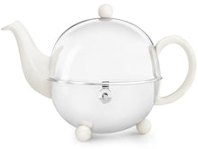 Load image into Gallery viewer, Bredemeijer Cosy Teapot, Cream White/Shiny, 1.3 Litre
